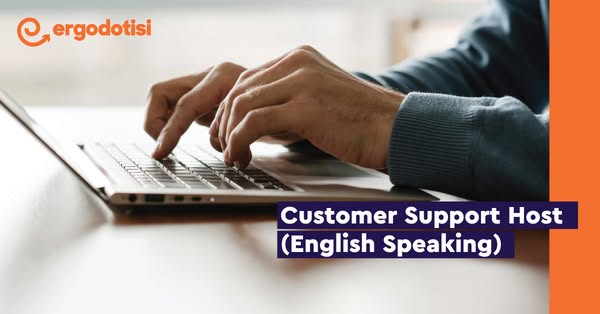 Customer Support Host (English Speaking)